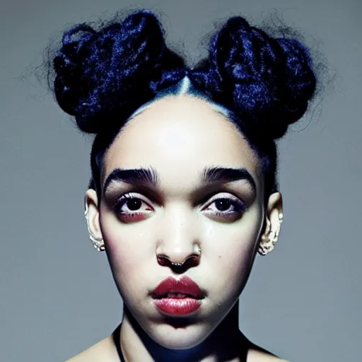 Image similar to fka twigs portrait by james jean and Jason Chan