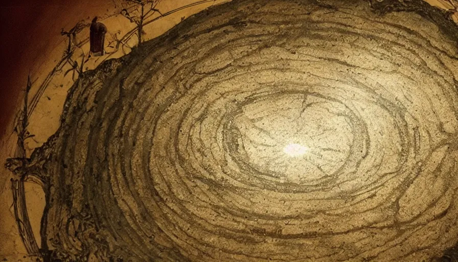 Prompt: a giant petri dish, by Leonardo Da Vinci, cinematic lighting, establishing shot
