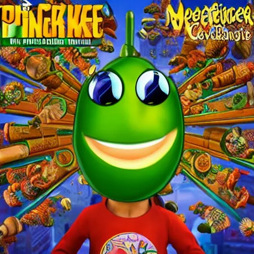 Prompt: the pickle king of the metaverse