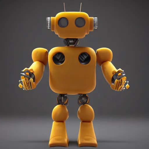 Image similar to sliced american cheese robot cyborg realistic cinematic lighting 3d redshift.