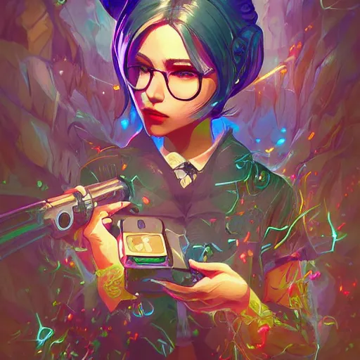 Prompt: skill magic deepdream stuff loot legends stylized digital illustration video game icon lois van baarle, ilya kuvshinov, rossdraws, artstation