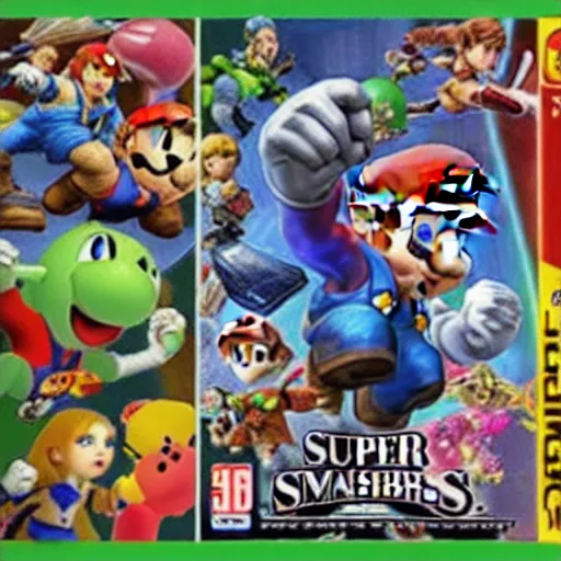 Image similar to super smash bros on the ps1