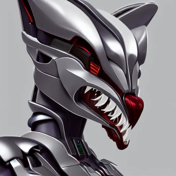 Image similar to close up mawshot of a perfect elegant beautiful stunning anthropomorphic hot female robot mecha dragon, with sleek silver metal armor, glowing OLED visor, looking the camera, facing camera, open dragon maw being highly detailed and living, pov camera looking into the maw, food pov, micro pov, prey pov, vore, digital art, pov furry art, anthro art, furry, warframe art, high quality, 8k 3D realistic, dragon mawshot art, maw art, macro art, micro art, dragon art, Furaffinity, Deviantart, Eka's Portal, G6