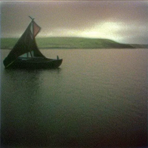 Image similar to Beautiful colored-photo cameraphone 2005 soft liminal Photograph of Vikings