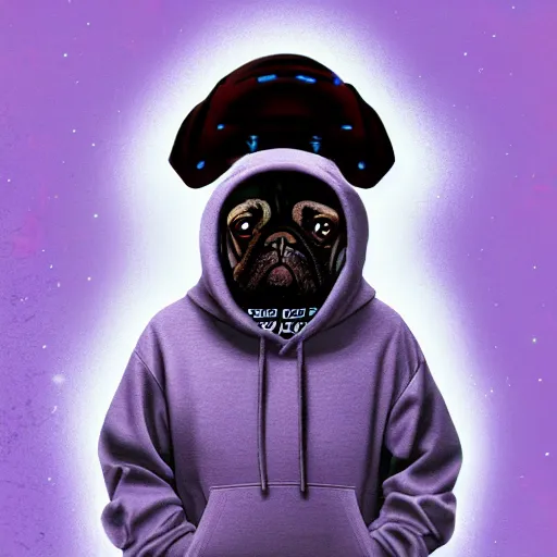 Pug hoodie hot sale