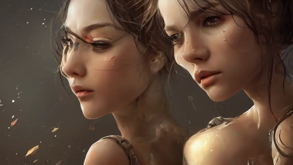 Image similar to beautiful digital art, highly - detailed artstation cgsociety masterpiece