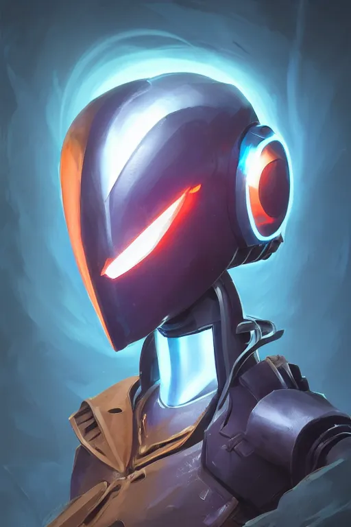 Image similar to epic mask helmet robot ninja portrait stylized as fornite style game design fanart by concept artist gervasio canda, behance hd by jesper ejsing, by rhads, makoto shinkai and lois van baarle, ilya kuvshinov, rossdraws global illumination radiating a glowing aura global illumination ray tracing hdr render in unreal engine 5