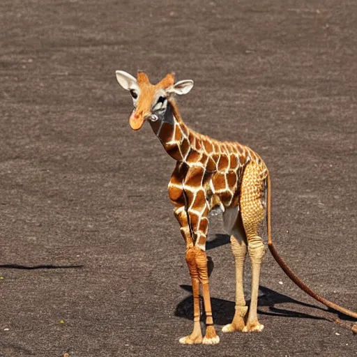 Image similar to photo of a rat that looks like a giraffe