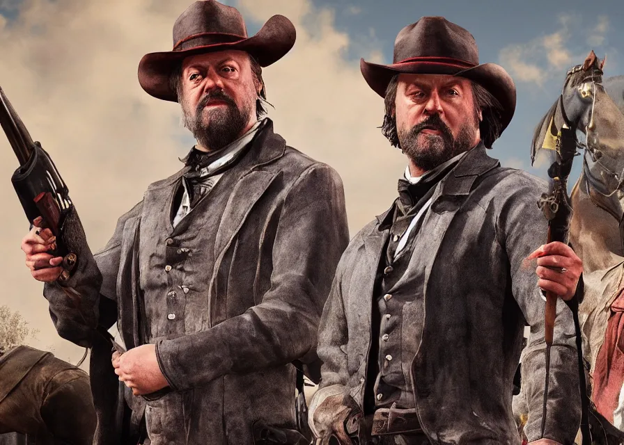 Image similar to bill bailey in rdr 2
