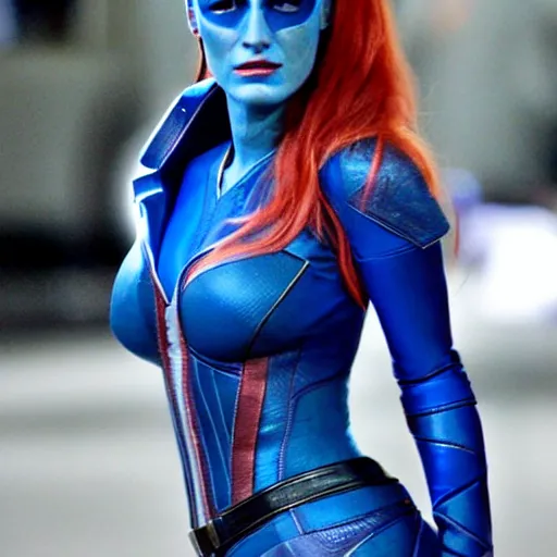 Image similar to blake lively as mystique