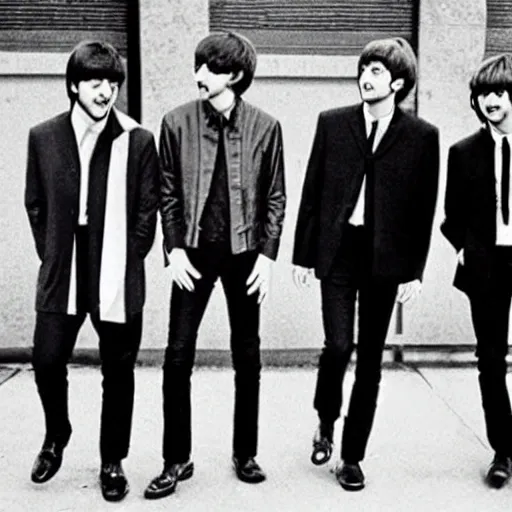 Prompt: “ the beatles ”