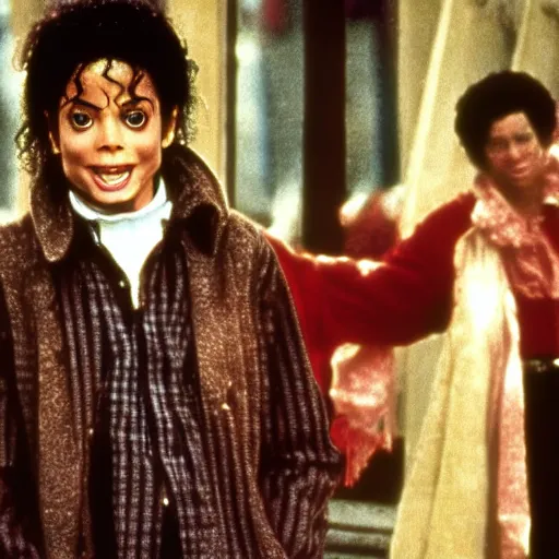 Image similar to michael jackson starring in home alone 2