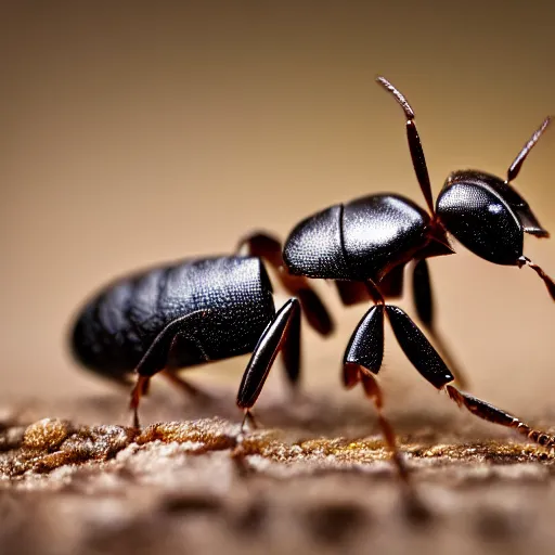 Image similar to a hybrid between a dog and an ant, photography, award - winning, national geographic channel, discovery channel, 8 k, macrophotography, close up, pentax 1 0 0 0 k