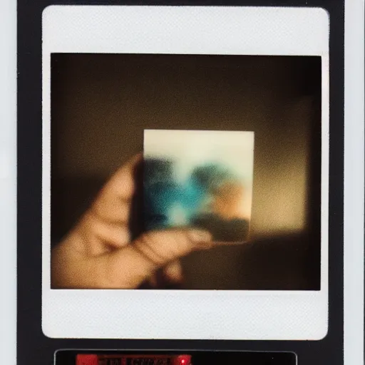 Prompt: glitch, polaroid