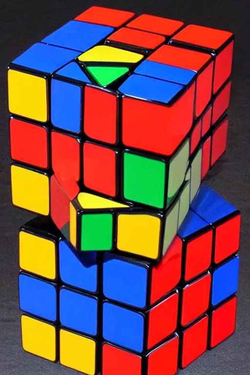 Prompt: four dimensional rubik's cube