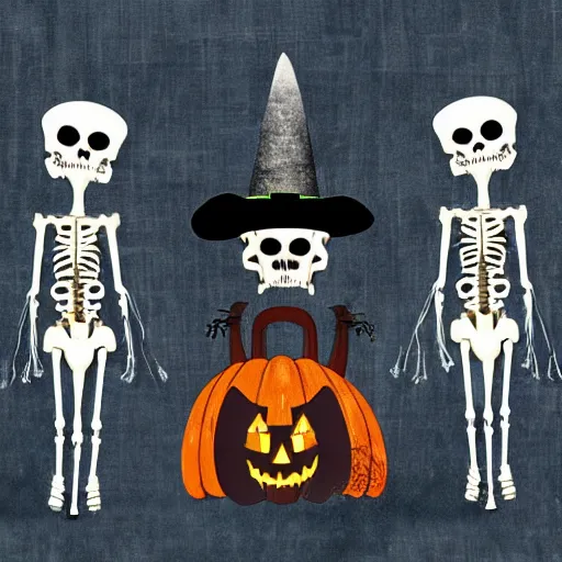 llama skeleton foggy halloween horror scene | Stable Diffusion | OpenArt