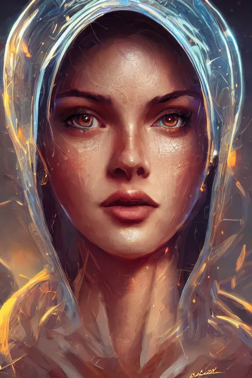 Prompt: clear portrait of a curious attractive women, background hyper detailed, character concept, full body, dynamic pose, glowing lights intricate, elegant, highly detailed, digital painting, artstation, concept art, sharp focus, illustration, van baarle lois and sanderson ruth