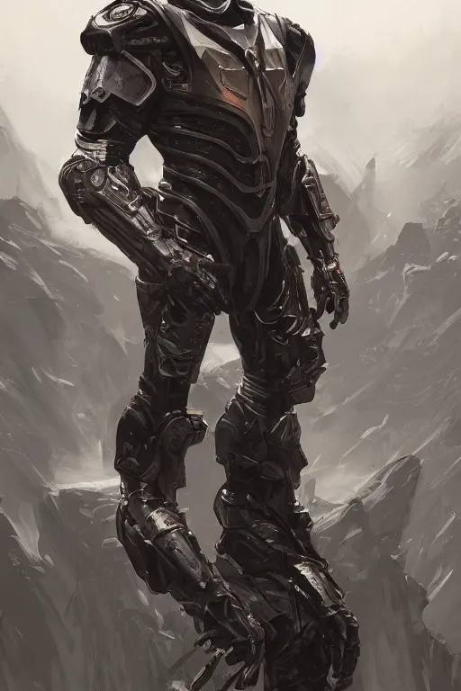 Prompt: Portrait of John Brown wearing futuristic power armor, fantasy, intricate, highly detailed, digital painting, trending on artstation, sharp focus, illustration, style of Stanley Artgerm