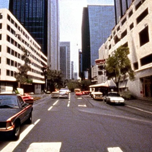 Image similar to Los Angeles streets in American Psycho (1999)