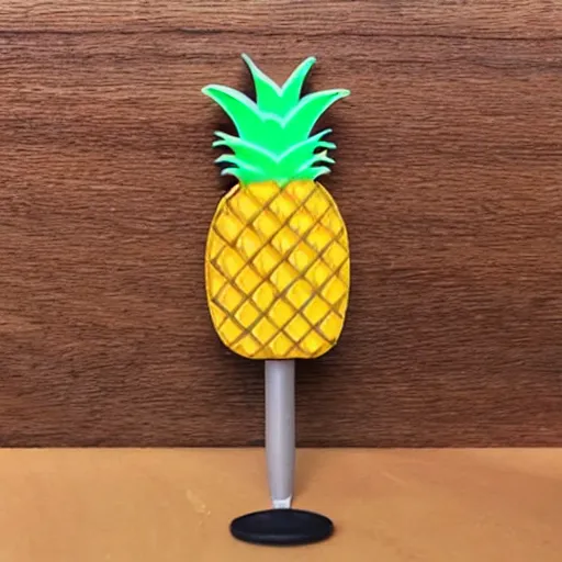 Prompt: Pineapple pencil sharpener