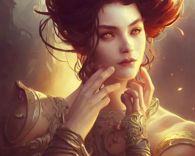 Image similar to photography of bernard aubertin, deep focus, d & d, fantasy, intricate, elegant, highly detailed, digital painting, artstation, concept art, matte, sharp focus, illustration, hearthstone, art by artgerm and greg rutkowski and alphonse mucha