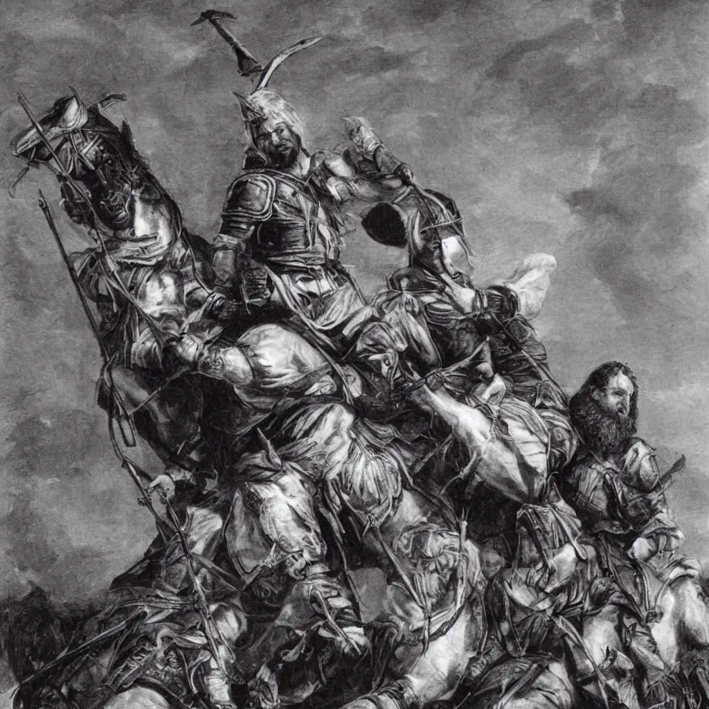 Image similar to william wallace on horse