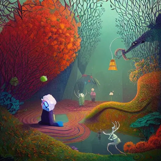 Image similar to low poly, pixar, surreal hybrid animals, nostalgia for a fairytale, magic realism, flowerpunk, mysterious vivid colors by andy kehoe and amanda clarke en un mundo de Gediminas Pranckevicius