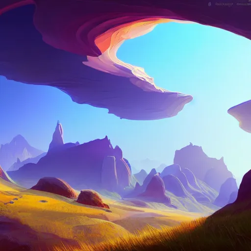 Prompt: Lively sunny landscape of Southwest Montana realistic detailed digital art by Maxwell Boas Jessica Rossier Christian Dimitrov Anton Fadeev trending on Artstation CGSociety rendered in Unreal Engine 4k HQ