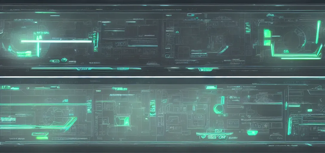 Image similar to scifi hud design elements, fui, interface, sharp details, highly detailed