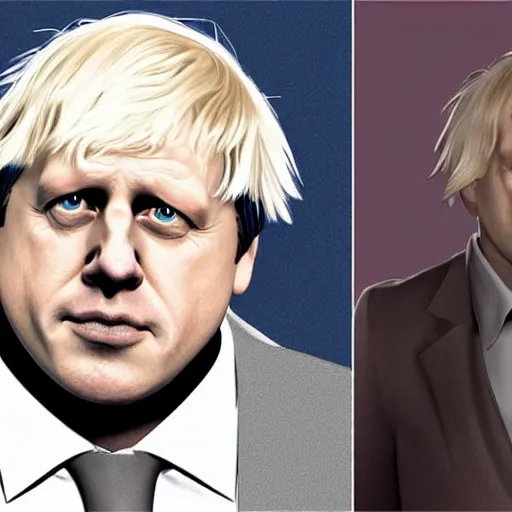 Prompt: boris johnson as a video game character, character design, concept art