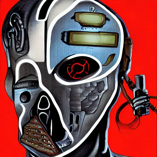 Image similar to cyborg by bailly alice