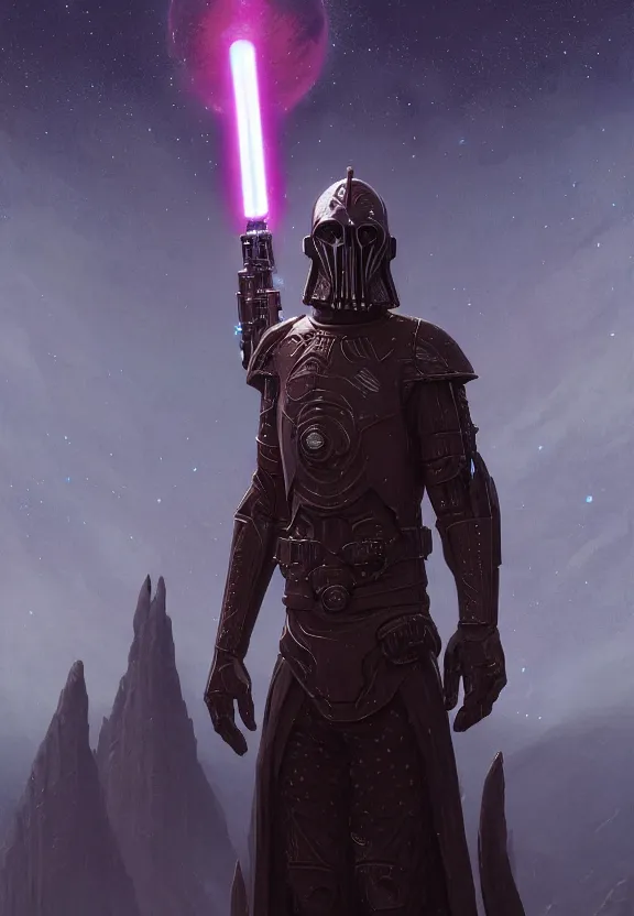 Image similar to highly detailed full body portrait of an unknown star wars character as a religious alien, in skyrim, stephen bliss, unreal engine, fantasy art by greg rutkowski, loish, rhads, ferdinand knab, makoto shinkai and lois van baarle, ilya kuvshinov, rossdraws, tom bagshaw, global illumination, radiant light, detailed and intricate environment