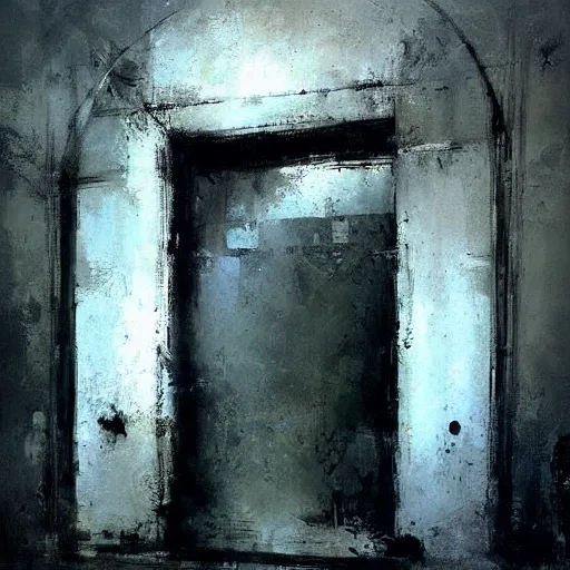 Prompt: heaven gates painting by jeremy mann