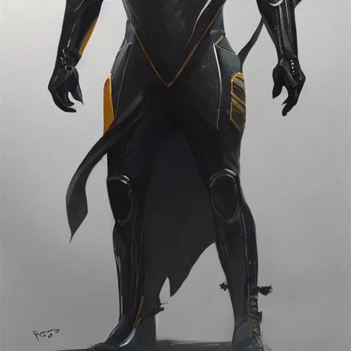 Image similar to a hero named rope man, his suit is black and blue and he has a bat like wing suit under it, mystic, concept art, artstation, greg rutkowski, reference sheet