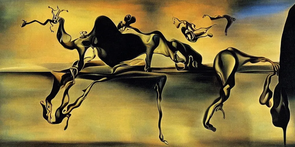 Prompt: change by salvadore dali