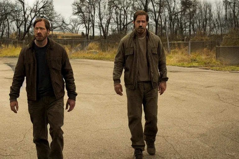 Image similar to prisoners ( 2 0 1 3 ) directed by denis villeneuve, movie still frame