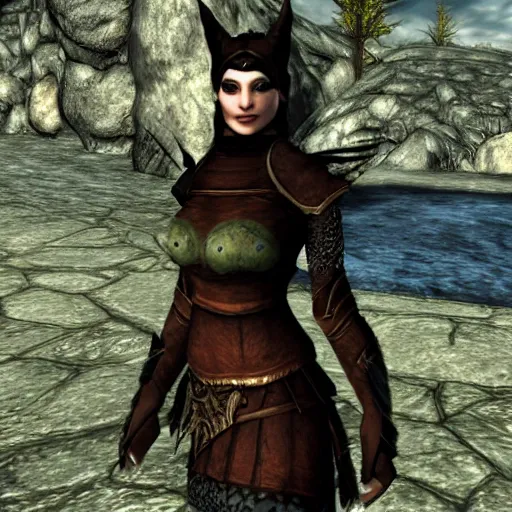 Prompt: Luna amor in Skyrim