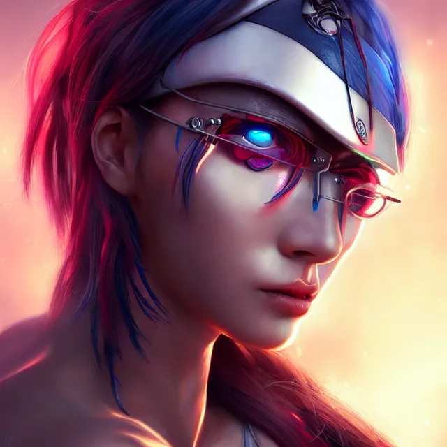 Image similar to cyberpunk sailor warrior, highly detailed, 4 k, hdr, smooth, sharp focus, high resolution, award - winning photo, artgerm, photorealistic