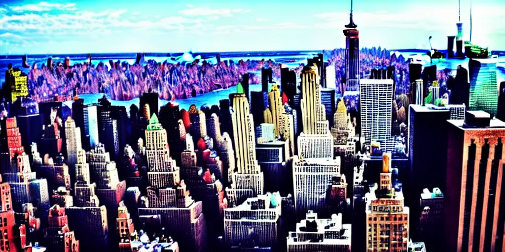 Image similar to new york city