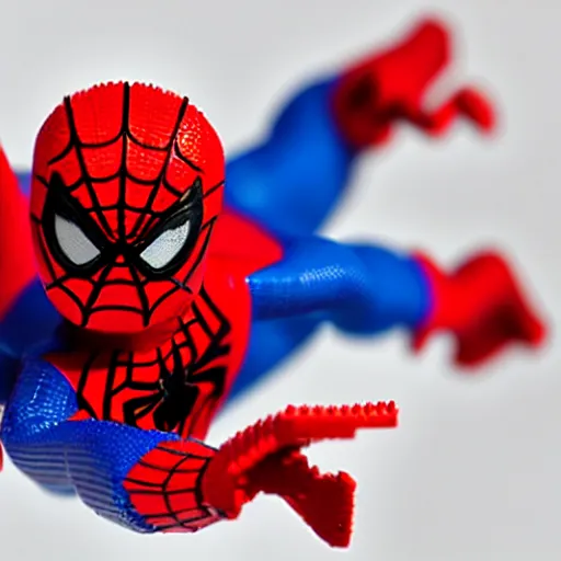 Image similar to lego set of spiderman