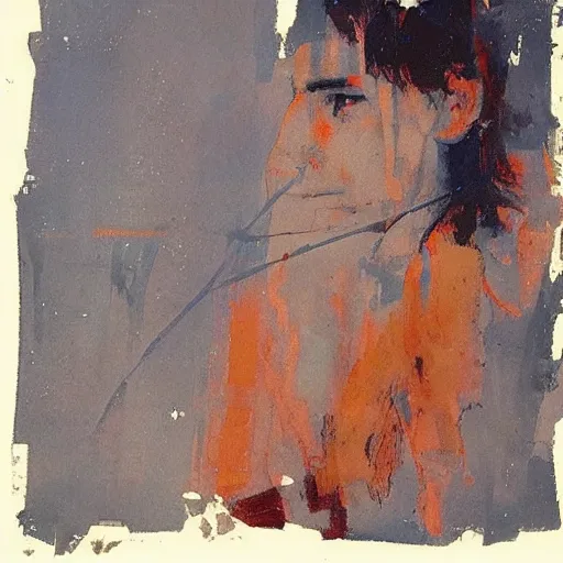 Image similar to “by Bernie Fuchs”