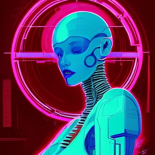 Image similar to a portrait of a beautiful cybernetic woman praying, cyberpunk concept art by josan gonzales and jean claude meziere and syd mead and moebius, trending on artstation