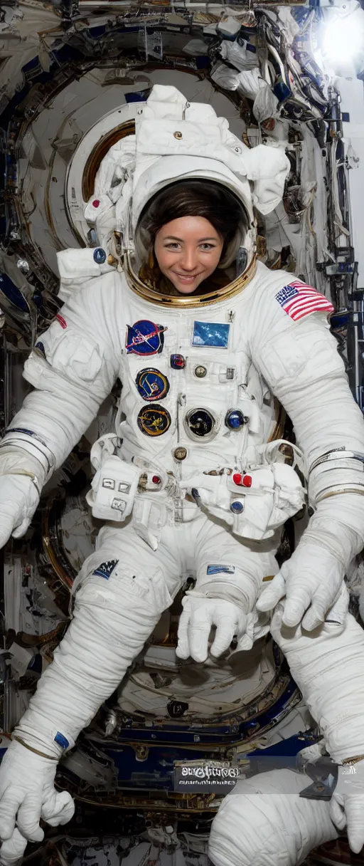 Prompt: Astronaut in position, whole body, photography