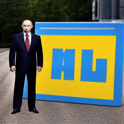 Image similar to Putin as Minion