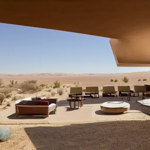 Prompt: luxury architecture in the desert