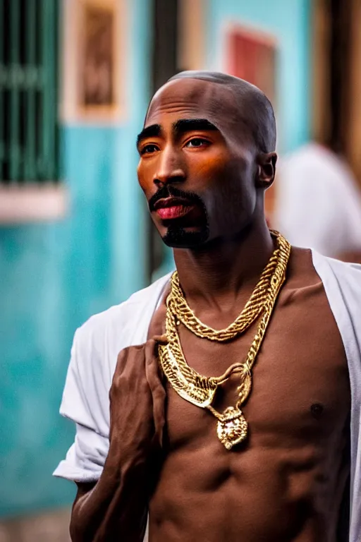 Image similar to tupac spotted in cuba, high resolution, photorealistic, smooth, 4 k, aesthetic lighting, baroque object, sharp focus, hyperdetailed object, professional photography, pullitzer winning, 8 0 0 photo by : canon eos 5 d mark iv, by karah mew and adnan abidi and jodie bateman