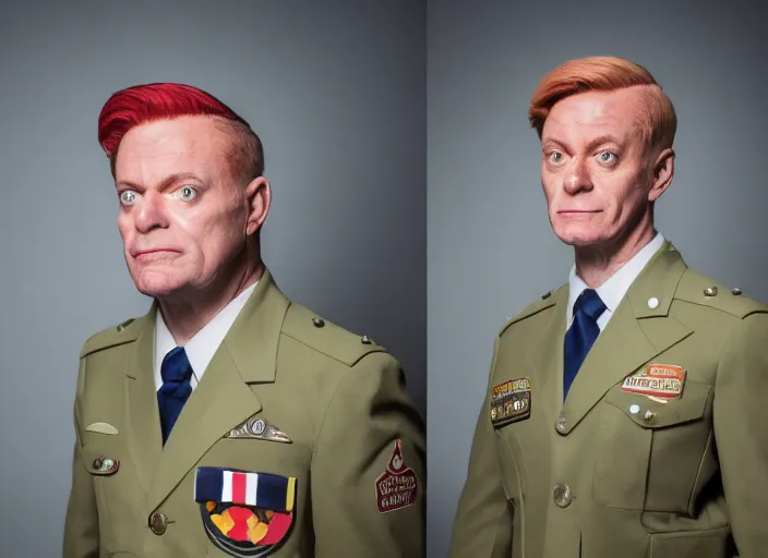 portrait photo still of real life futurama character | Stable Diffusion ...