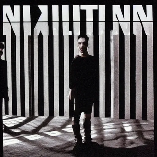 Image similar to album cover for 9 0's nin album