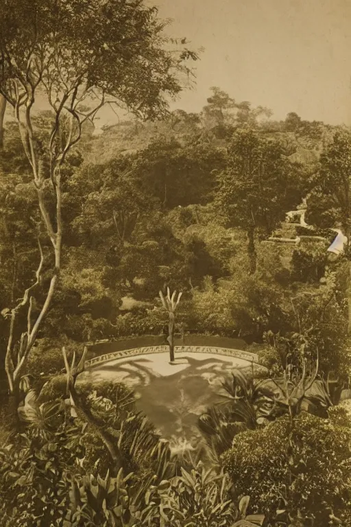 Prompt: photograph of garden of eden