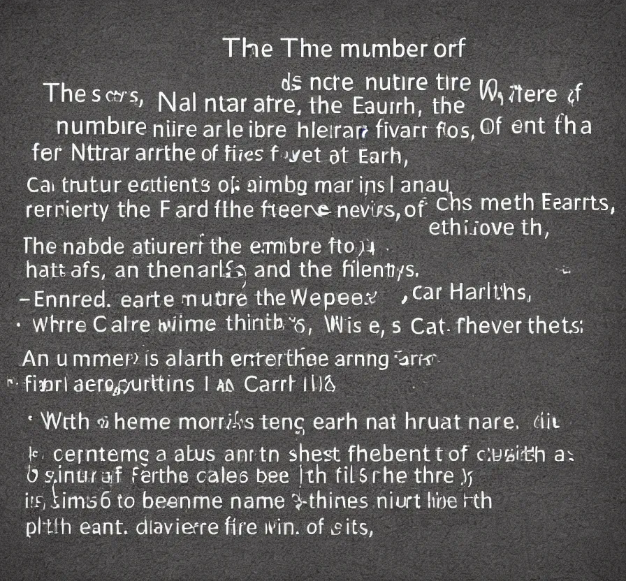 Prompt: the number and the nature of those things, cal'd elements, what fire, earth, aire forth brings : from whence the heavens their beginnings had.